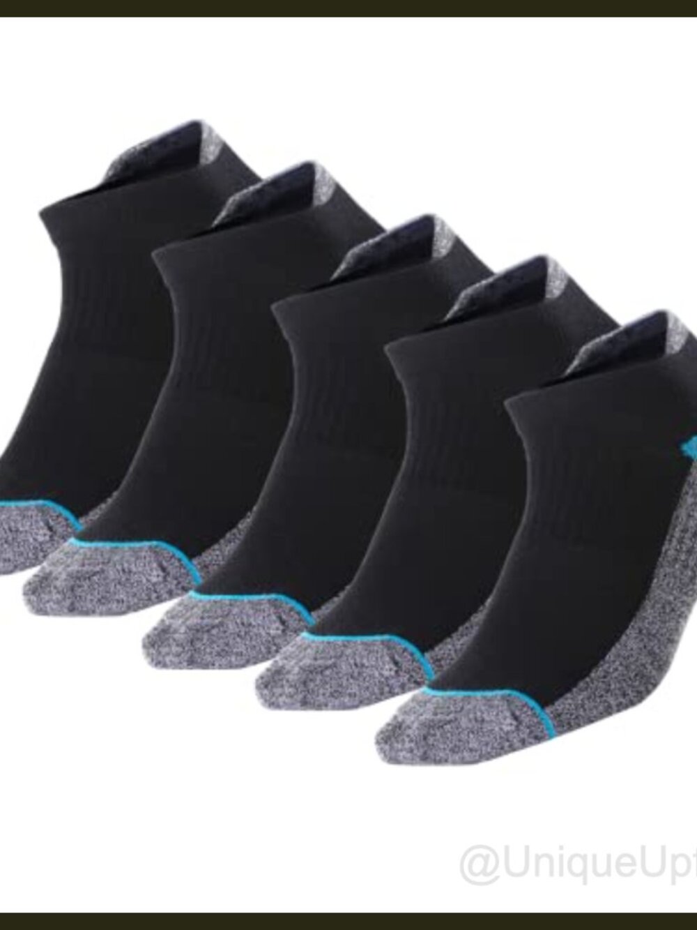 Copper Infused Ankle Athletic Running Socks Moisture Wicking Odor Control